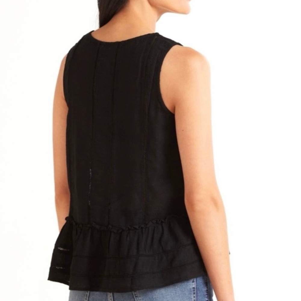 RAILS BLACK SLEEVELESS TOP - Picture 6 of 8